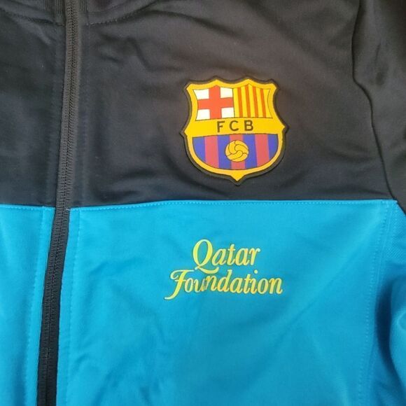Nike Barcelona FC Soccer Football Jacket Dri-Fit Athletic Spain Men's Size S - Picture 3 of 9